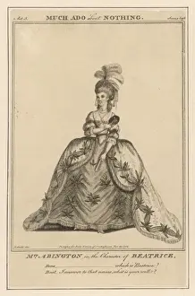 18th Century Theatre History Drucke: Frances Abington - 5