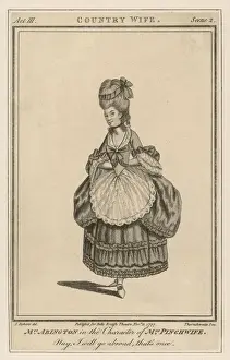 18th Century Theatre Drucke: Frances Abington - 9