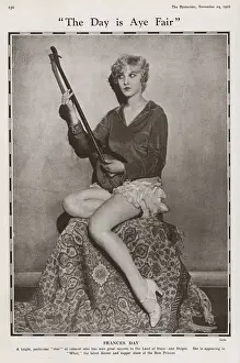Vintage Cabaret Performers Drucke: Frances Day