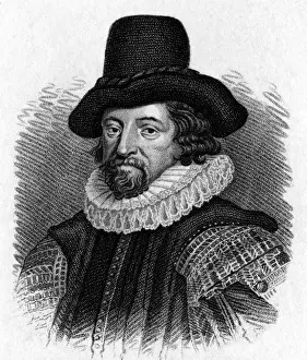 English Statesman Art Drucke: Francis Bacon / Darton