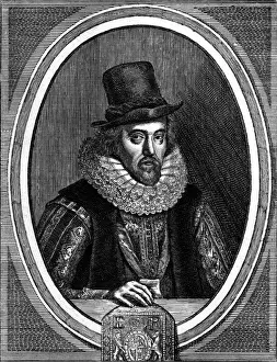 Francis Bacon Portrait Drucke: Francis Bacon / Oval