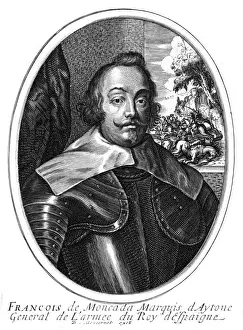 Historical Figures In Germany Drucke: Francisco De Moncada