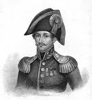American Historical Figure Drucke: Francisco Santander