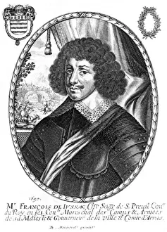 French Soldier Drucke: Francois De Jussac