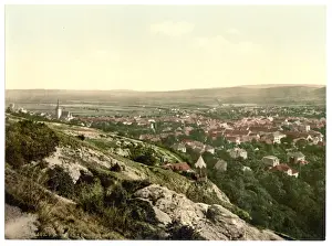 Historical Images Of Germany Drucke: Frankenhausen, Thuringia, Germany