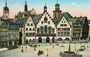 Drucke von Vor dem Bombardement Datum: 1916 Frankfurt Am Main Drucke: Frankfurt am Main
