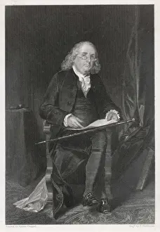 Founding Father Usa Drucke: Franklin / Chappel