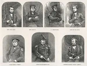 Historical Maritime Images Drucke: Franklin & his Crew