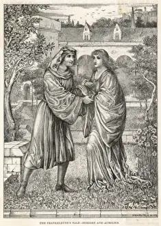 Canterbury Tales Characters Drucke: The Franklins Tale