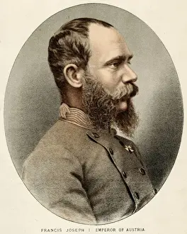 Historical Figure Profile Drucke: Franz Joseph / Col Lith