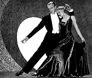 Ginger Rogers Drucke: Fred Astaire und Ginger Rogers