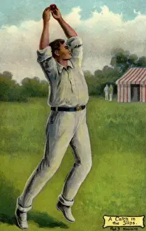 Historical Cricket Players Drucke: Fred Howard. Cricket 2