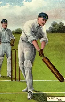 Vintage Cricket Pictures Drucke: Fred Howard. Cricket 4