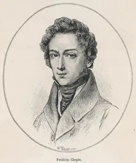 Drucke von Friedrich Chopin polnischer Musiker Frédéric Chopin Drucke: Friedrich Chopin und Thiriart
