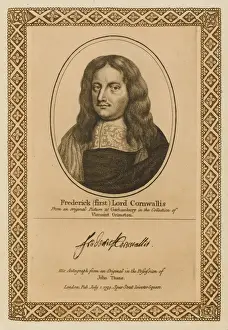 Gerahmter Druck : Friedrich Cornwallis Gerahmter Druck : Friedrich Cornwallis