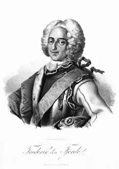 Norwegian Royalty Drucke: Frederick IV of Denmark
