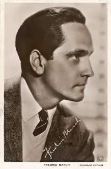 Stage And Screen Legends Drucke: Fredric March / Profile