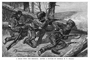 American Frontier Illustrations Drucke: Fremont Exploration 1