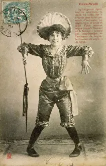 Early 20th Century Dance Drucke: French Cake-Walker