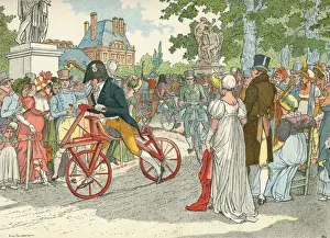 French Cycling History Drucke: French Celerifere