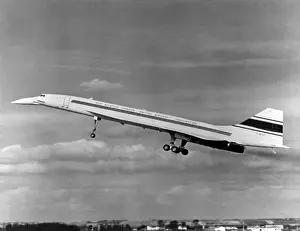 French Transport History Drucke: French Concorde Flies