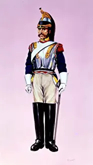 Malcolm Greensmith Artwork Drucke: French Cuirassier