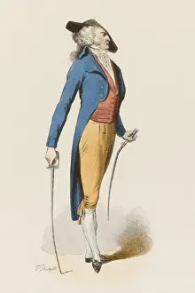 18th Century History Drucke: French Duellist
