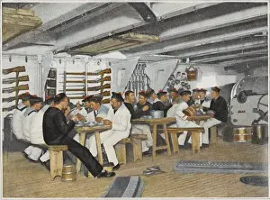 Naval Transport History Drucke: French Naval Mess