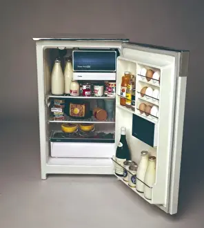 Kühlschrank aus den Siebzigerjahren