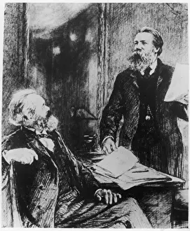 Autor Drucke: Friedrich Engels und Karl Marx