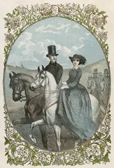 Young Queen Victoria Drucke: Friedrich & Vicky 1858