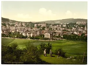 Picturesque German Towns Drucke: Friedrichrhoda, Thuringia, Germany
