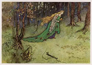Fairy Tale Artwork Drucke: Frog Prince (Goble)