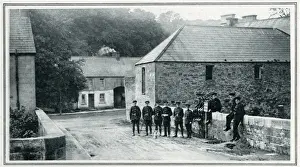 Grenztruppen an der Grenze zu Ulster