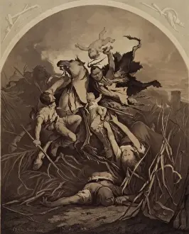 Early American Settlers Drucke: Frontier life
