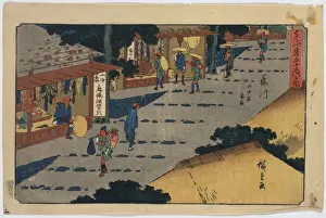 Antique Japanese Prints Online Drucke: Fujikawa