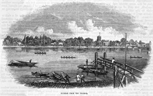 Historical England Views Drucke: Fulham View