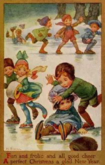 Freude auf dem Eis