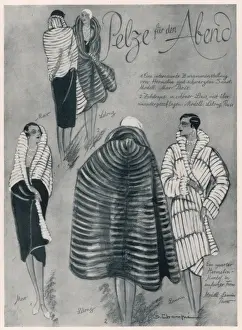 Vintage Fur Coats Drucke: FUR COATS