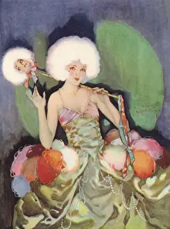 Elizabethan Era Illustration Drucke: Fuzzywigs