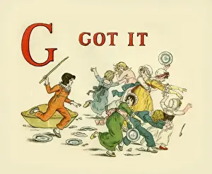 Kate Greenaway Prints For Sale Drucke: G Got it