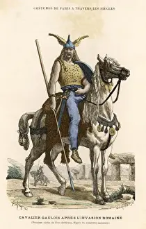 Ancient Celtic Warriors Drucke: Gallic Warrior