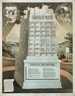 US Presidential Memorials Drucke: Garfields prayer