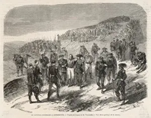 Giuseppe Garibaldi Image Drucke: Garibaldi at Asperomonte