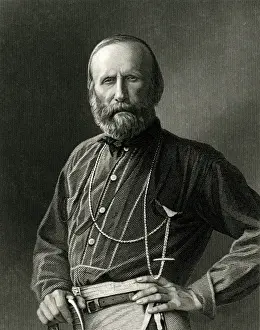 Giuseppe Garibaldi Biography Drucke: Garibaldi (Holl)