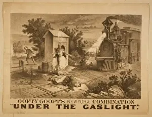 Vintage Art Prints Online Drucke: Under the gaslight