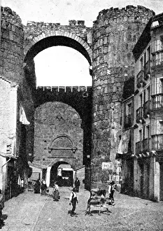 Die Pforte von Bejar, Spanien, 1908