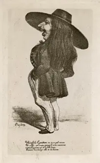 French Writer Images Drucke: Gautier (Nadar)