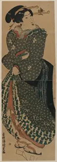 Japanese Geisha Art Drucke: The geisha Tomimoto
