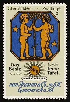 Gemini Zodiac Sign Drucke: Gemini (Rossum)